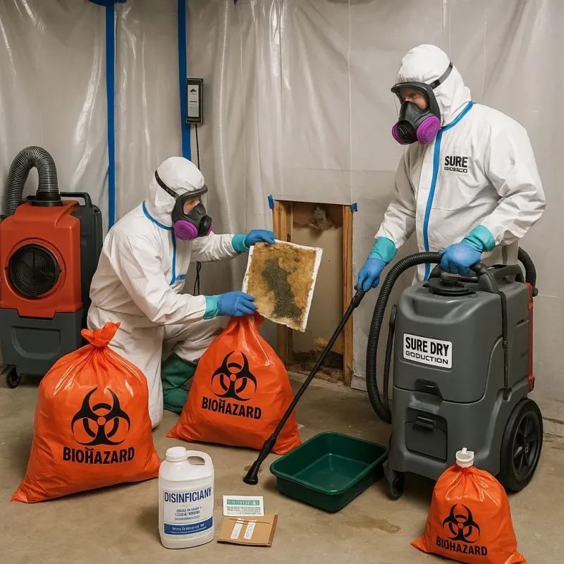 Contaminated Water Handling Protocols process in Angleton, TX