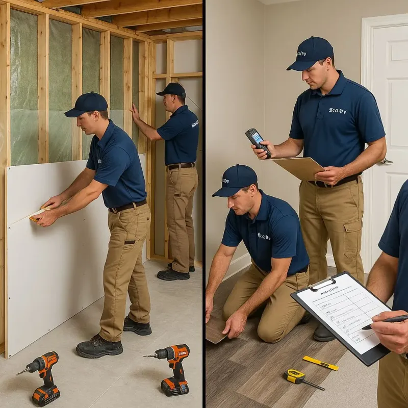 Repairs and Reconstruction process in Angleton, TX