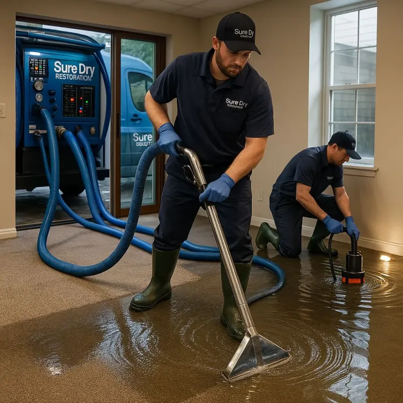 Water Extraction and Removal process in Angleton, TX